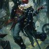 Tibalt, Cosmic Impostor // Tibalt, Cosmic Impostor (ASKHM-067) - Art Series: Kaldheim (Borderless)