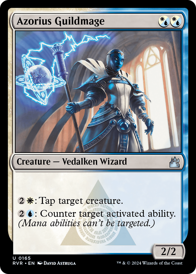 Azorius Guildmage (RVR-165) - Ravnica Remastered Foil