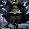 Tasha, the Witch Queen // Tasha, the Witch Queen (ACLB-041) - Battle for Baldur's Gate Art Series (Borderless) Foil