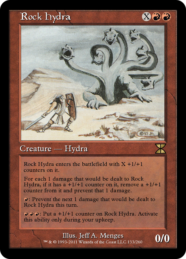 Rock Hydra (ME4-133) - Masters Edition IV Foil