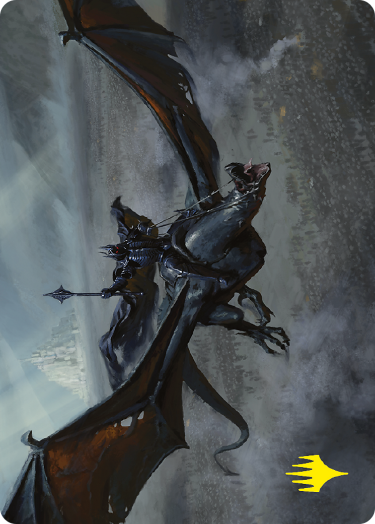 Lord of the Nazgûl // Lord of the Nazgûl (ALTR-064) - Tales of Middle-earth Art Series (Borderless) Foil