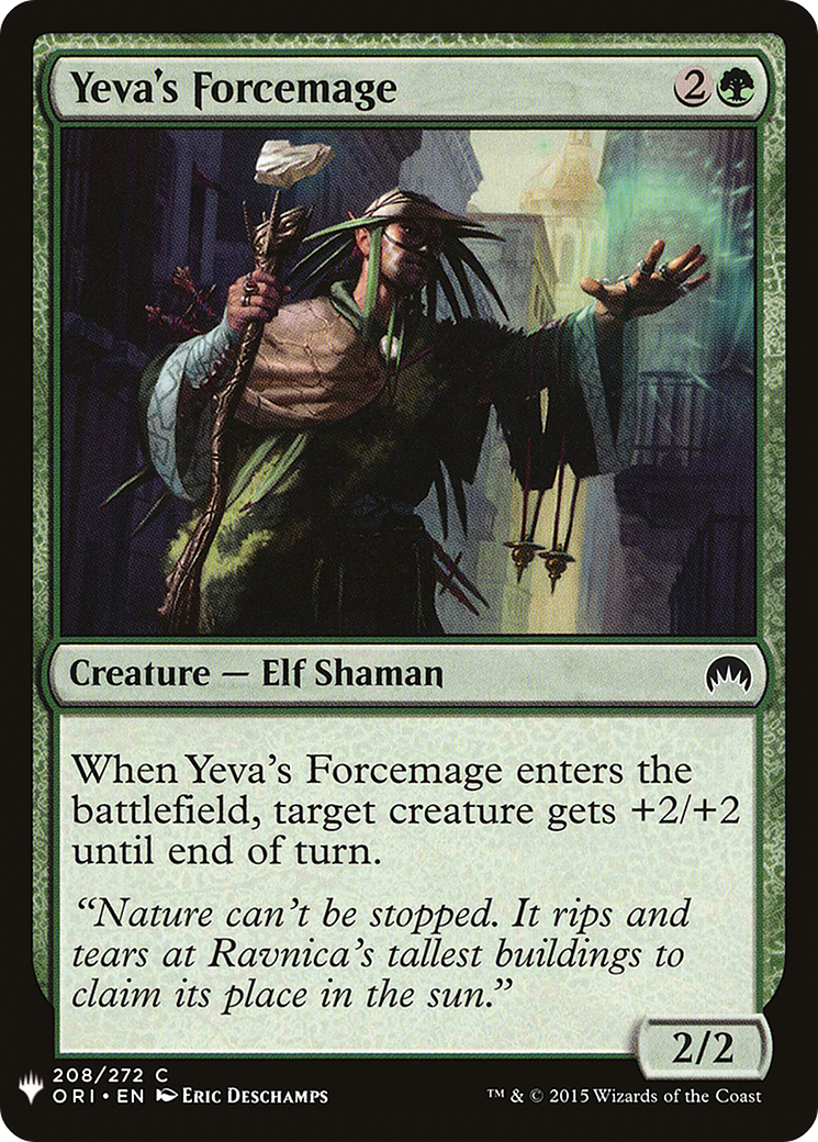Yeva's Forcemage (LIST-ORI-208) - The List
