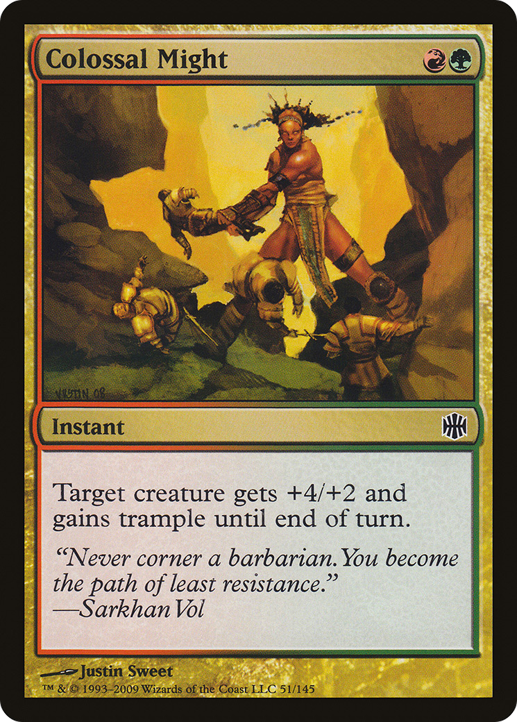 Colossal Might (ARB-051) - Alara Reborn