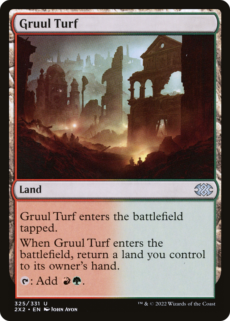 Gruul Turf (2X2-325) - Double Masters 2022