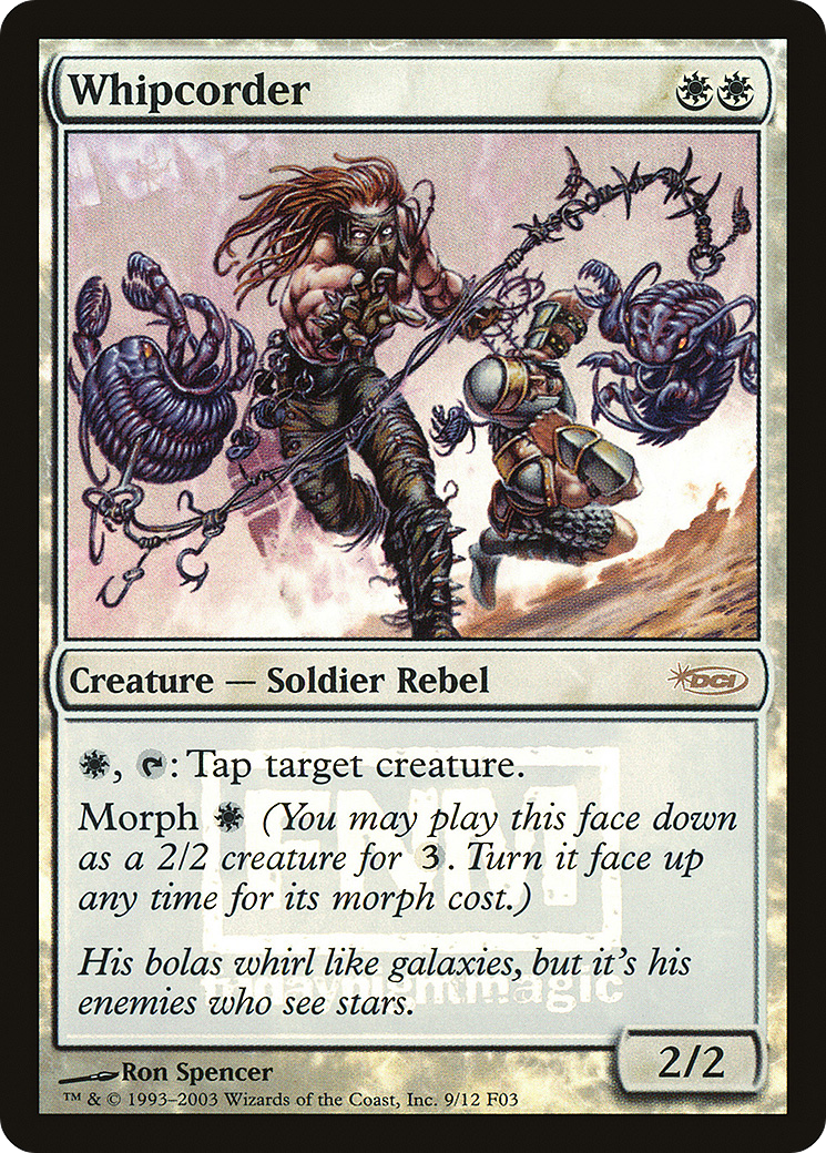 Whipcorder (FNM-) - Friday Night Magic 2003 Foil