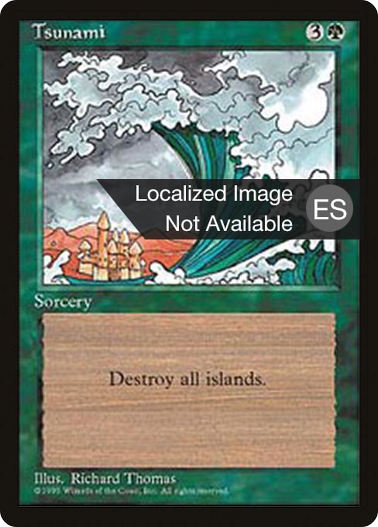 Tsunami (4BB-162) - Fourth Edition Foreign Black Border