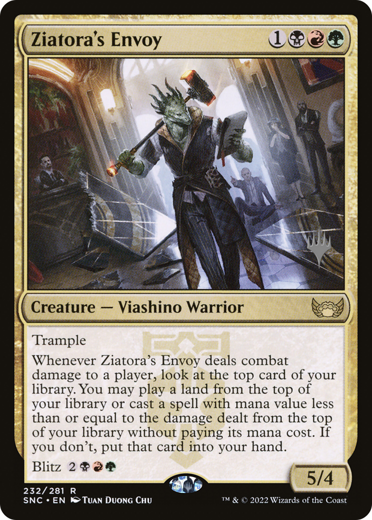 Ziatora's Envoy (PPSNC-232) - Streets of New Capenna Promos