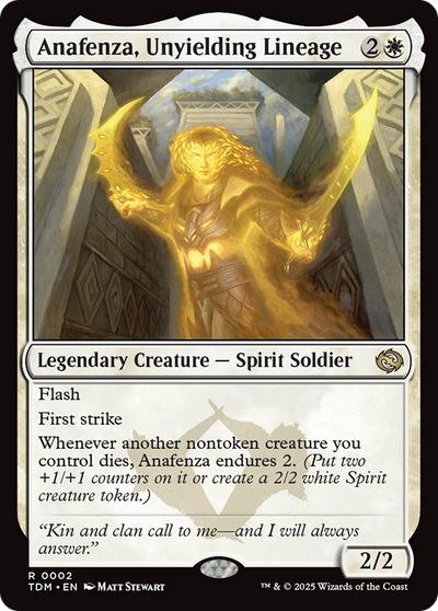 Anafenza, Unyielding Lineage (TDM-002) - Tarkir: Dragonstorm