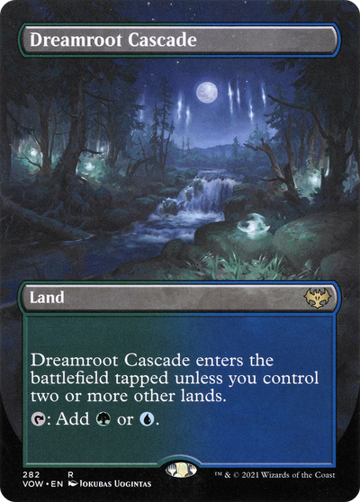Dreamroot Cascade (Borderless) (VOW-282) - Innistrad: Crimson Vow (Borderless)