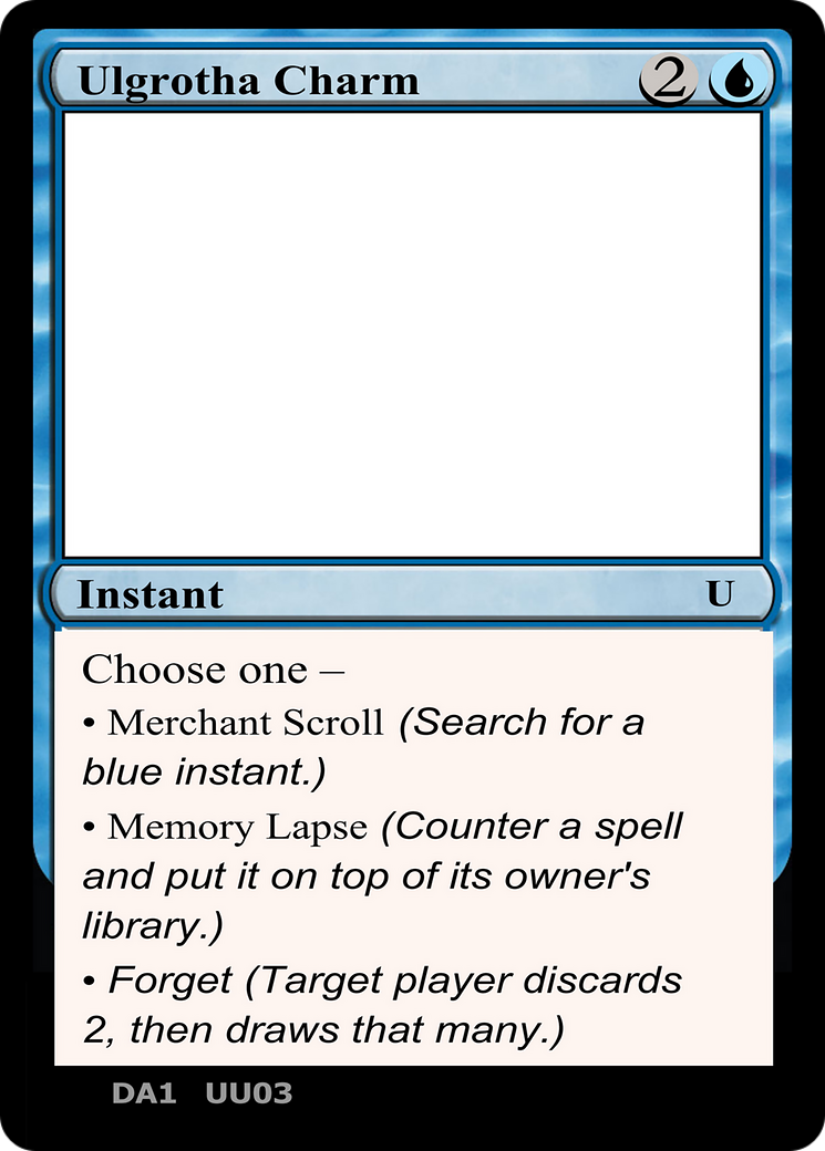 Ulgrotha Charm (UNK-UU03B) - Unknown Event
