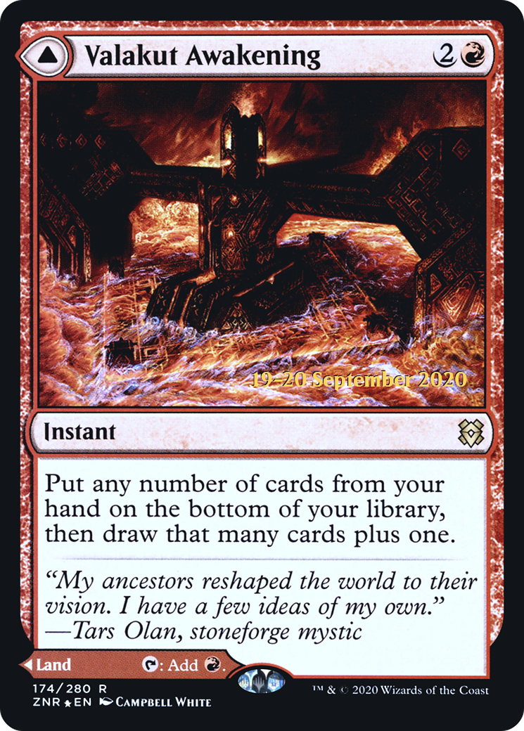 Valakut Awakening (PRE-174) - Zendikar Rising Promos Foil