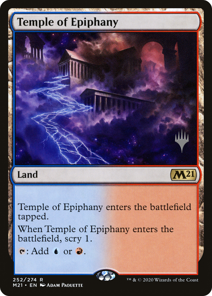 Temple of Epiphany (PPM21-252P) - Core Set 2021 Promos