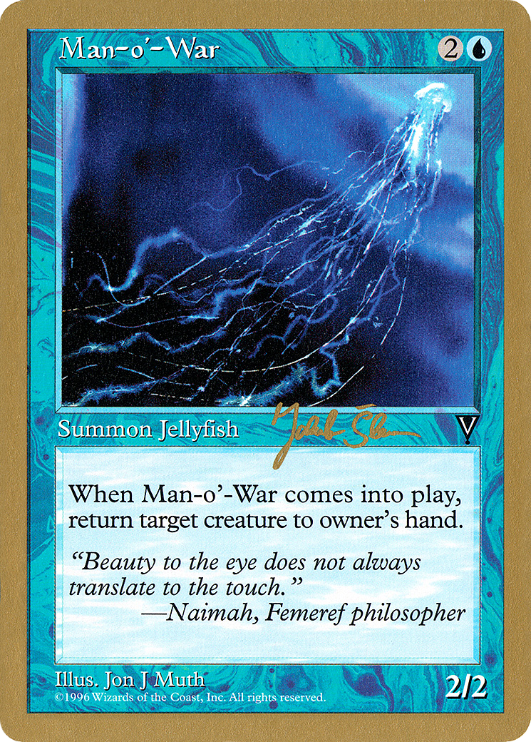 Man-o'-War - 1997 Jakub Slemr (VIS) (WCD-) - World Championship Decks 1997