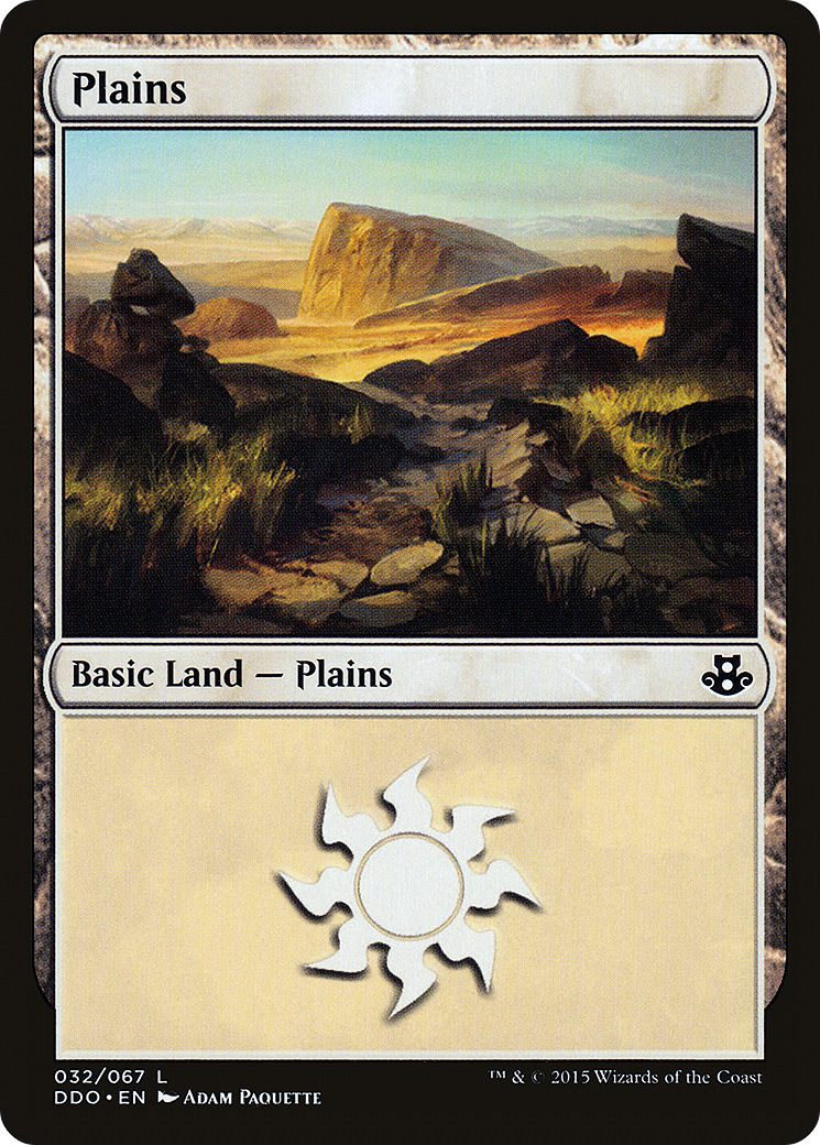 Plains (032) (DDO-032) - Duel Decks: Elspeth vs. Kiora