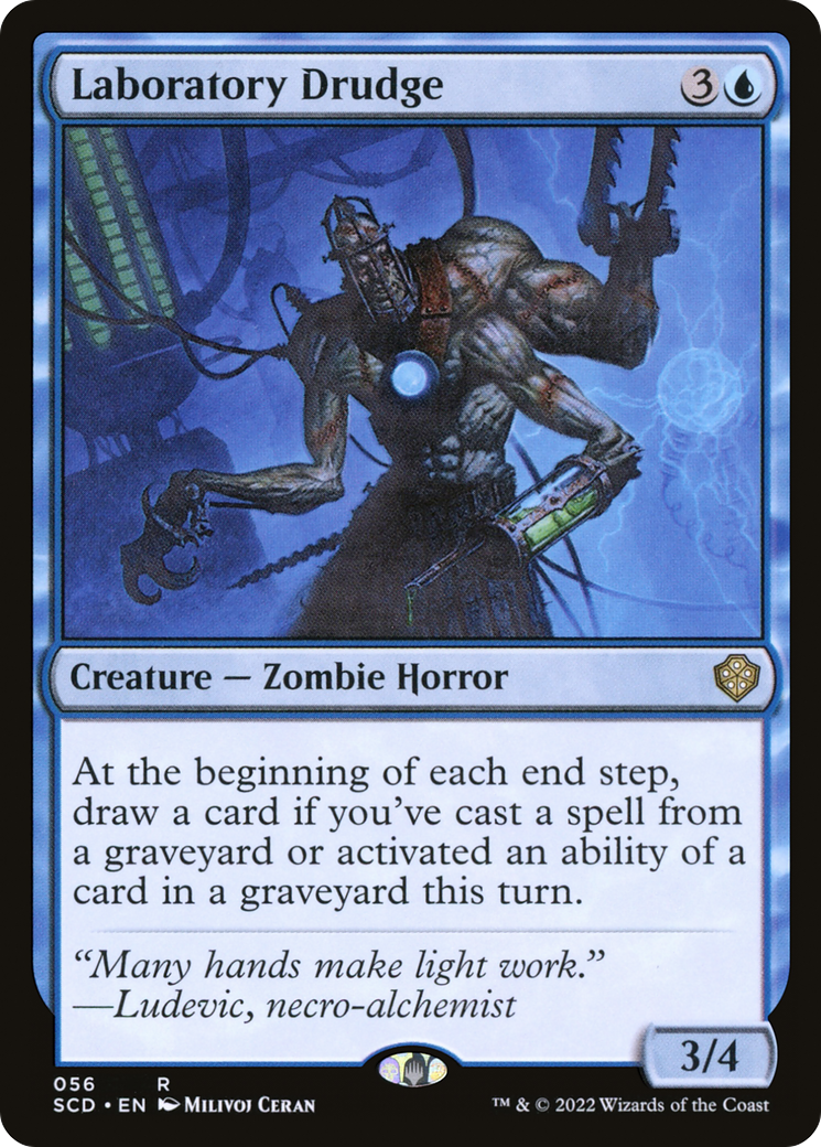Laboratory Drudge (SCD-056) - Starter Commander Decks