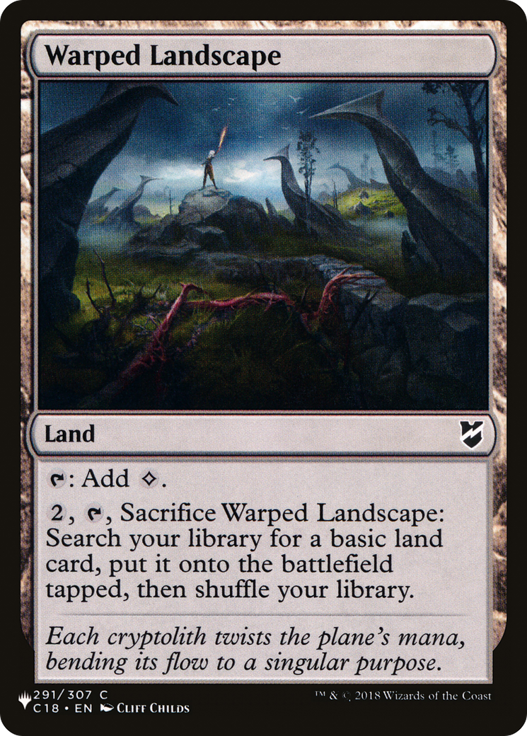 Warped Landscape (LIST-C18-291) - The List