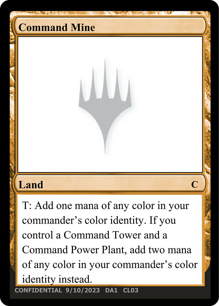 Command Mine (UNK-CL03B) - Unknown Event
