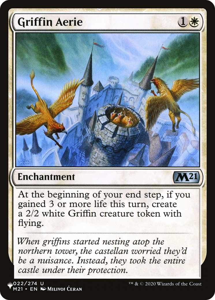 Griffin Aerie (LIST-M21-22) - The List
