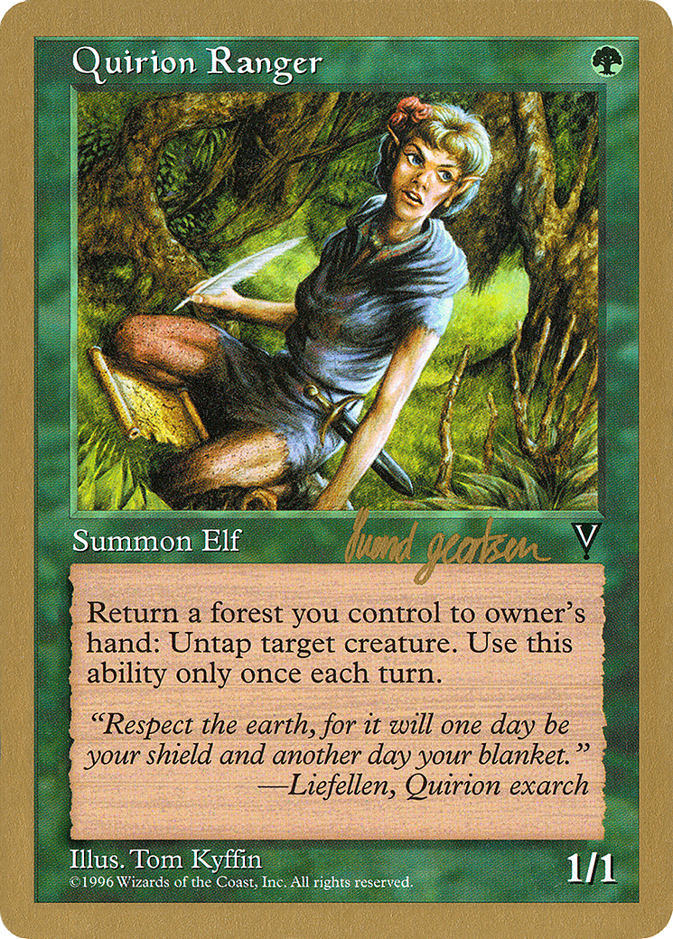 Quirion Ranger - 1997 Svend Geertsen (VIS) (WCD-) - World Championship Decks 1997