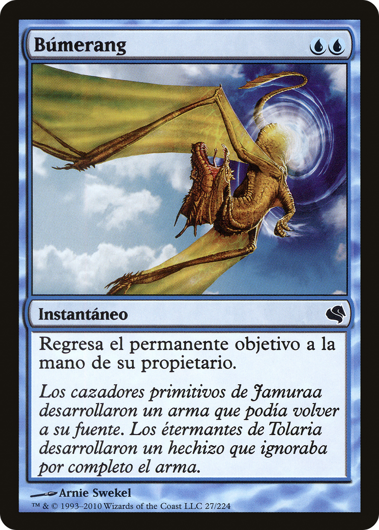 Boomerang (Spanish) - "Bumerang" (PS11-027) - Salvat 2011