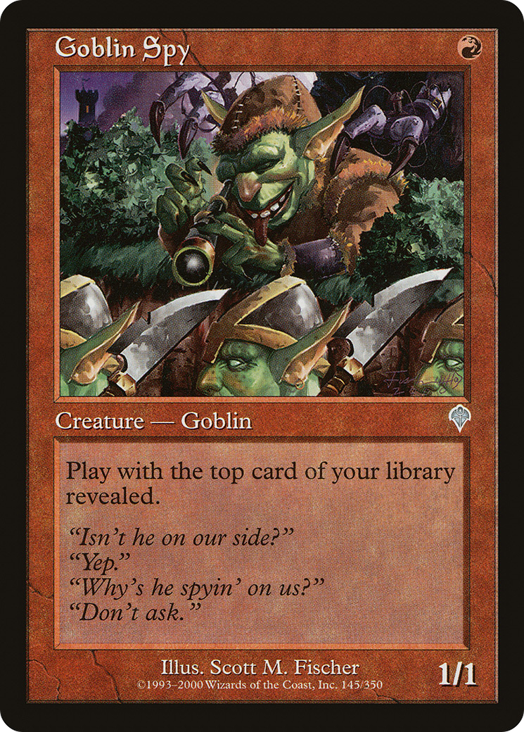 Goblin Spy (INV-145) - Invasion Foil
