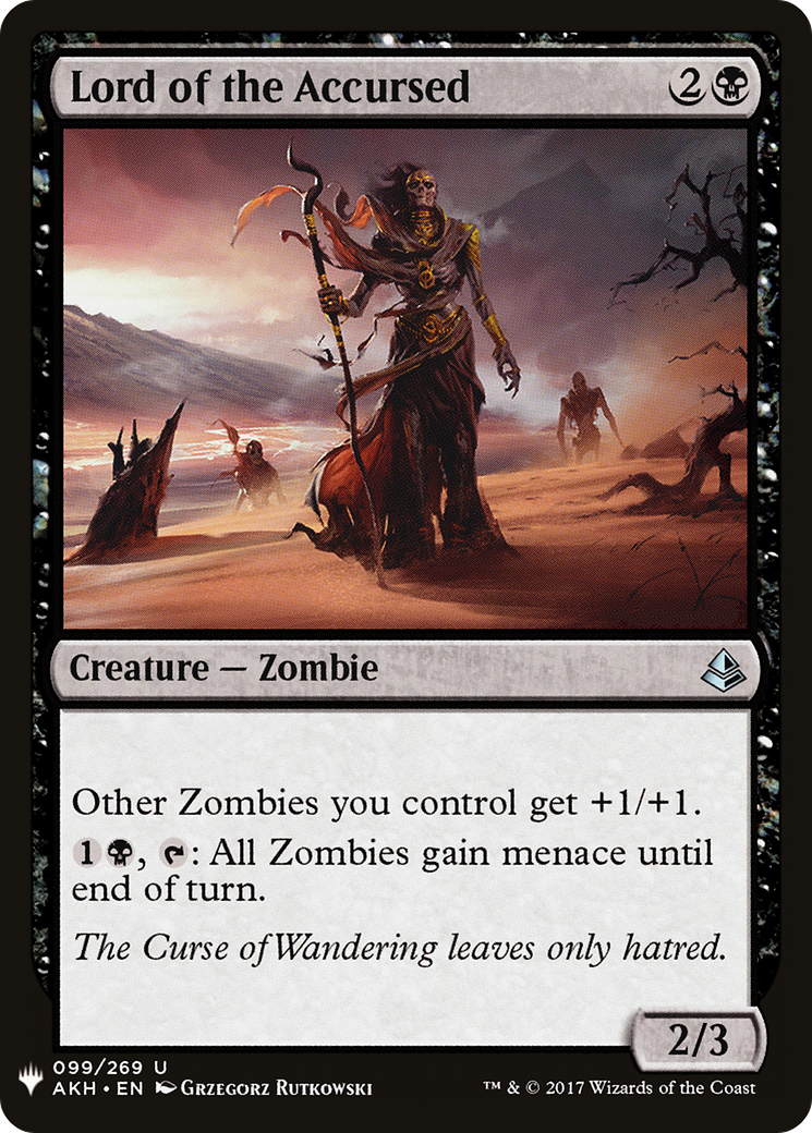 Lord of the Accursed (LIST-AKH-99) - The List