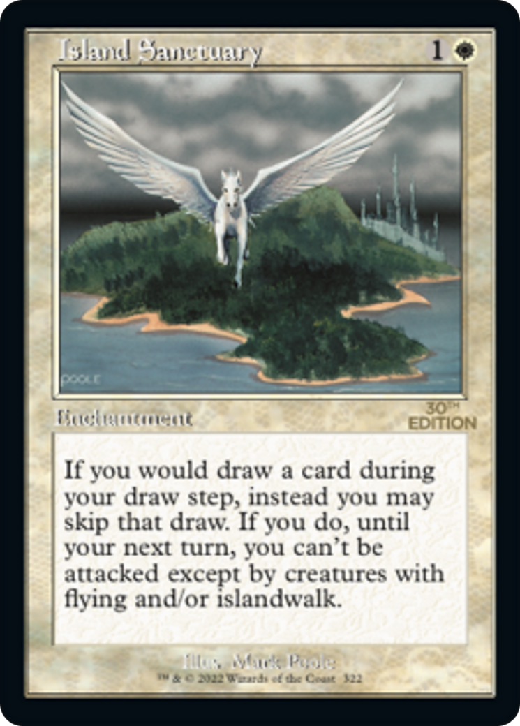 Island Sanctuary (Retro Frame) (30A-322) - 30th Anniversary Edition