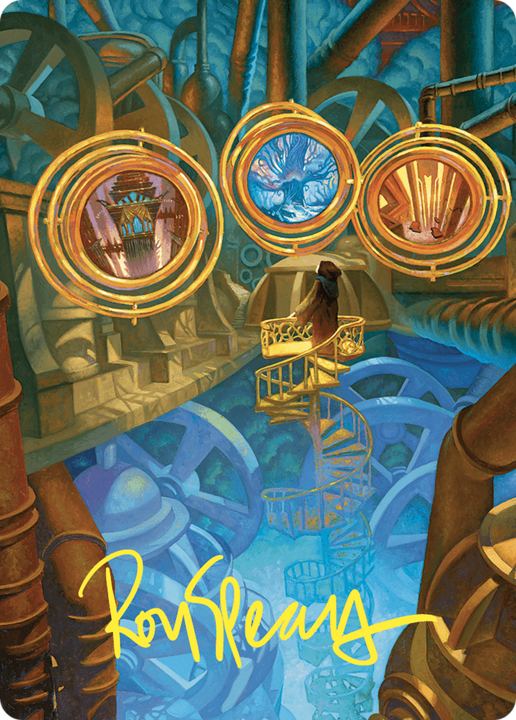 Extraplanar Lens // Extraplanar Lens (ACMM-046) - Commander Masters Art Series (Borderless) Foil