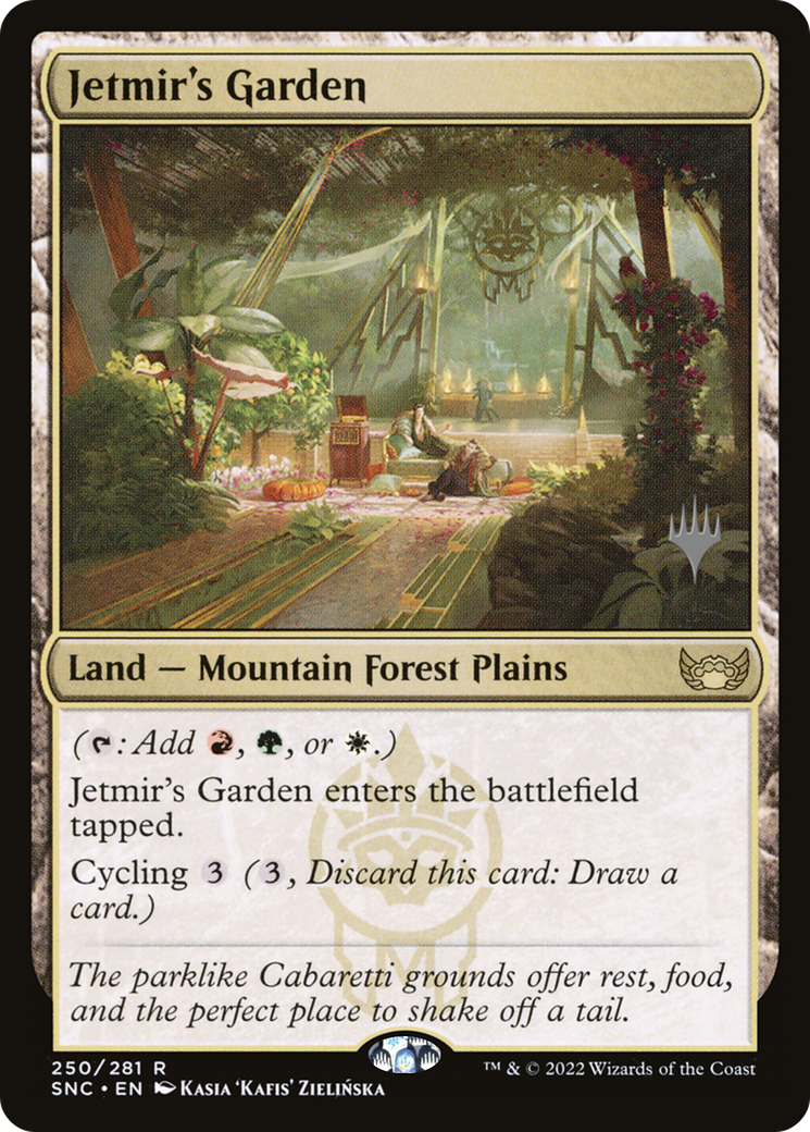 Jetmir's Garden (PPSNC-250) - Streets of New Capenna Promos Foil