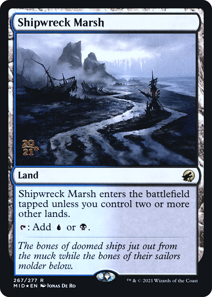Shipwreck Marsh (PRE-267) - Innistrad: Midnight Hunt Promos Foil
