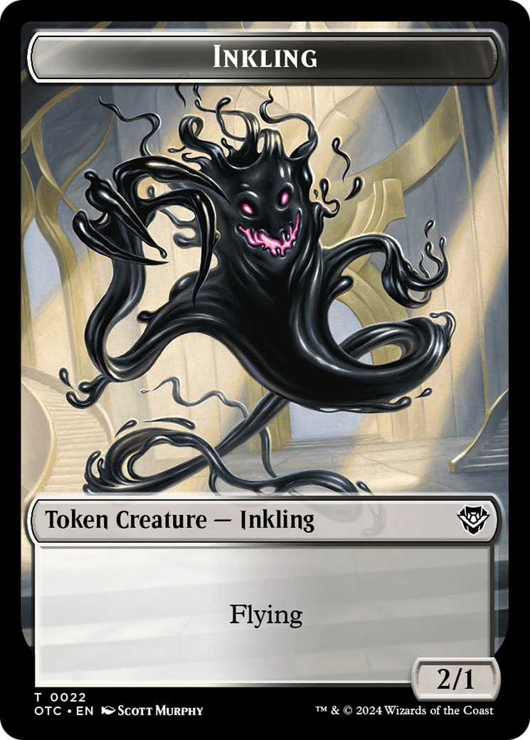 Inkling (TOTC-022) - Outlaws of Thunder Junction Commander Tokens