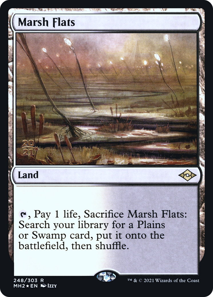 Marsh Flats (PRE-248) - Modern Horizons 2 Promos Foil