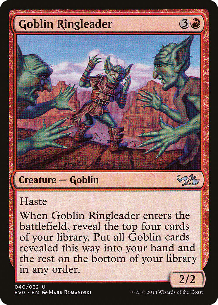 Goblin Ringleader (DD3-) - Duel Decks Anthology: Elves vs. Goblins