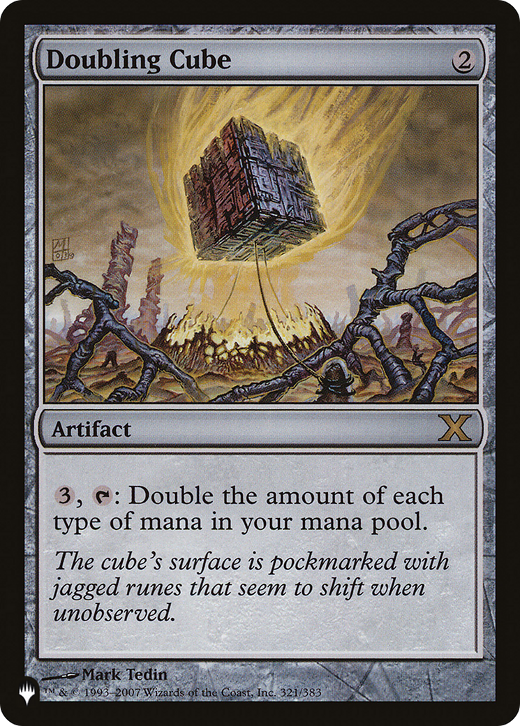 Doubling Cube (LIST-321/383) - The List