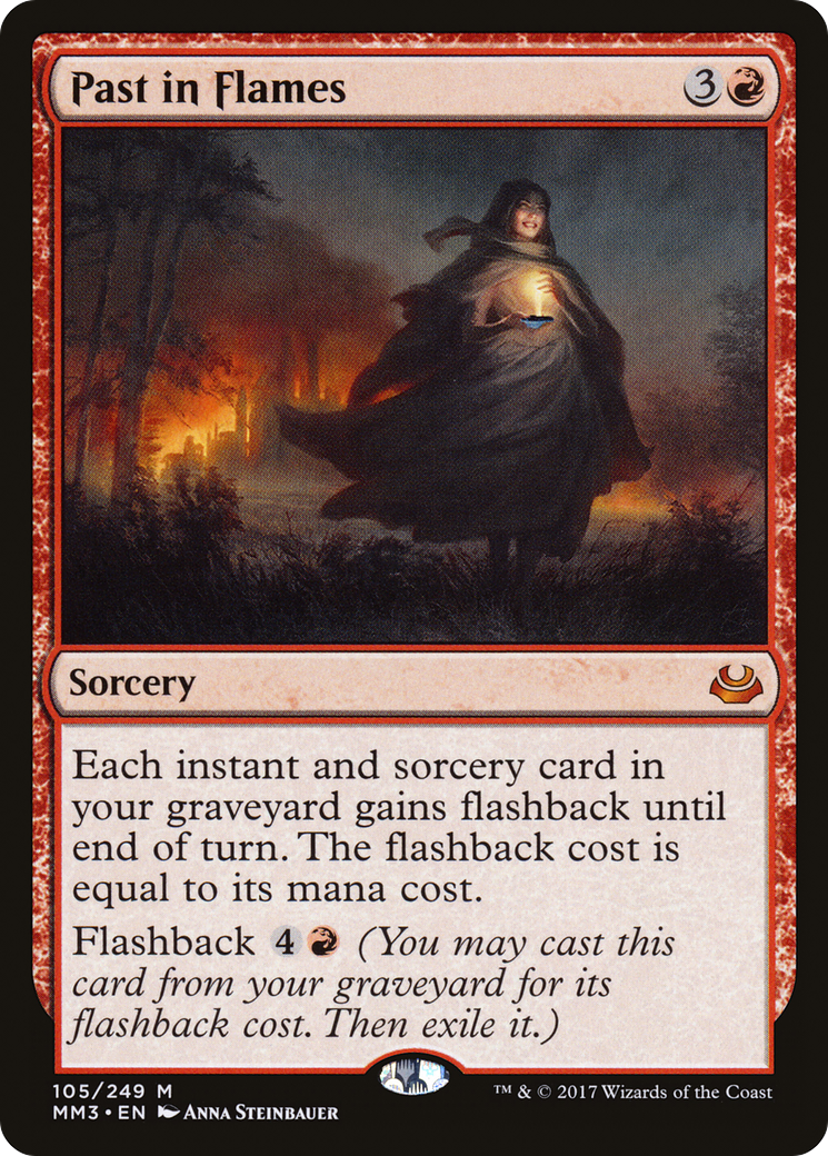 Past in Flames (MM3-105) - Modern Masters 2017 Foil