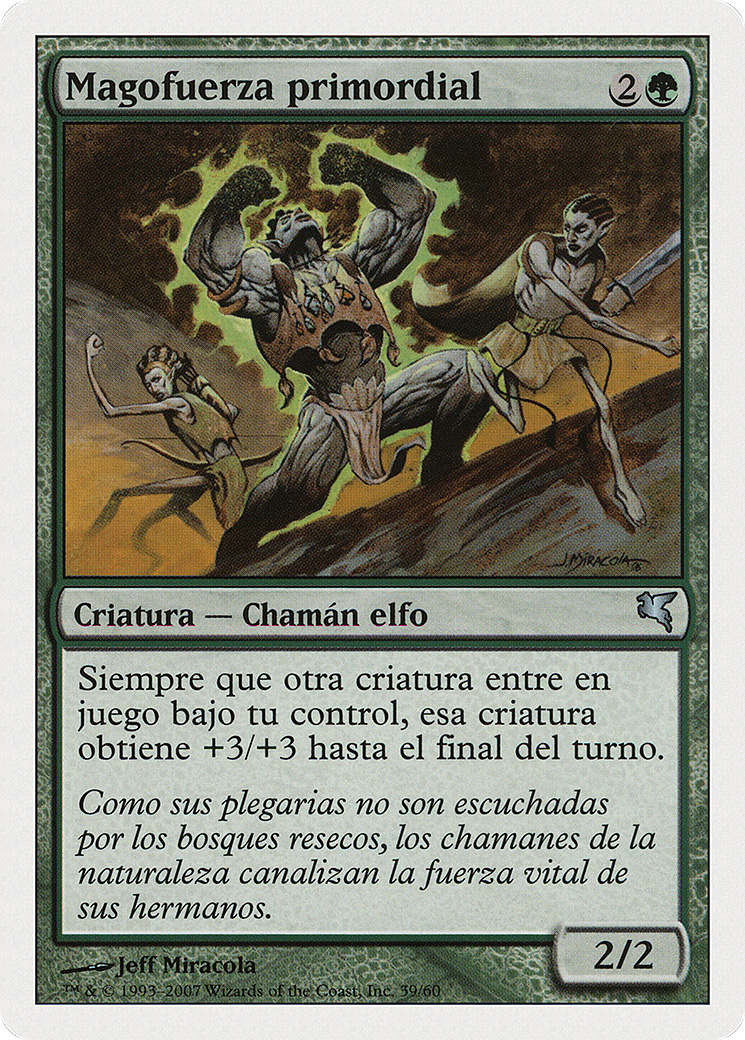 Primal Forcemage (French) - "Mageforce primordial" (PSAL-I39) - Salvat 2005