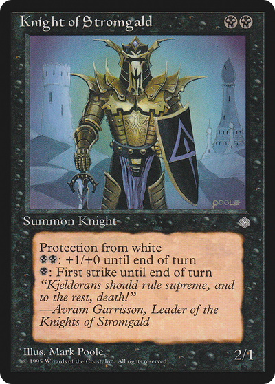 Knight of Stromgald (ICE-) - Ice Age