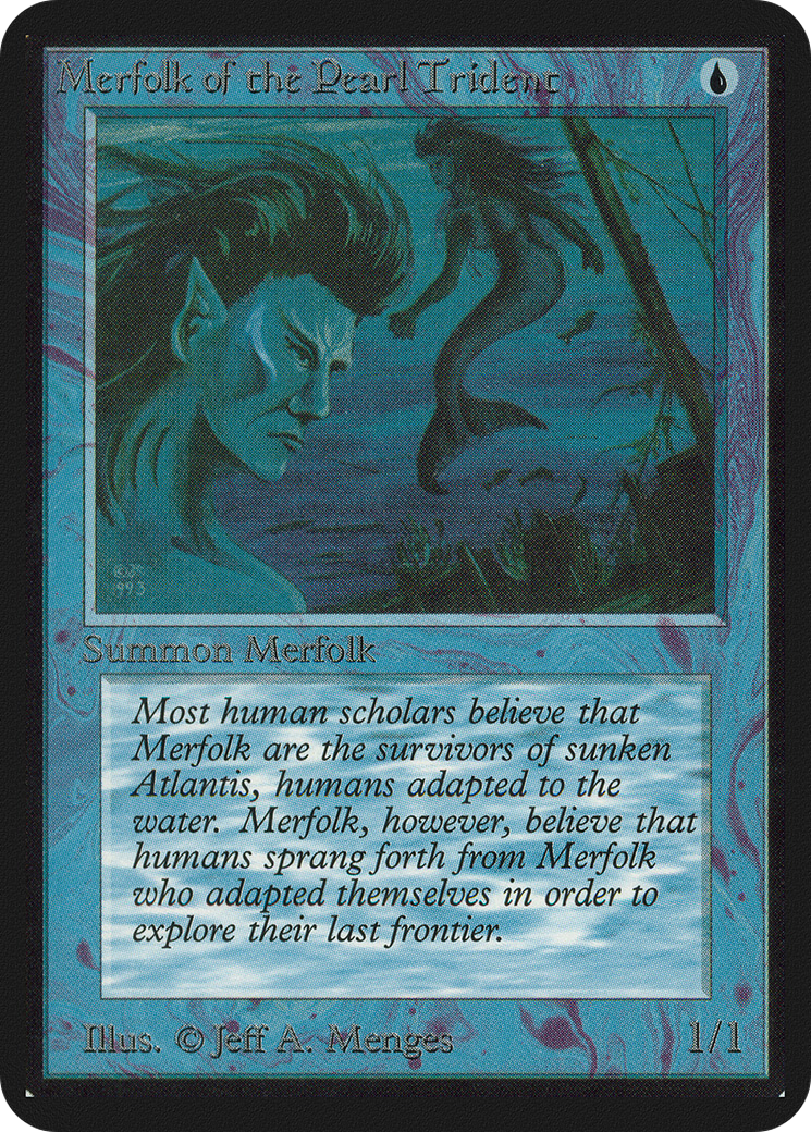 Merfolk of the Pearl Trident (LEA-) - Limited Edition Alpha