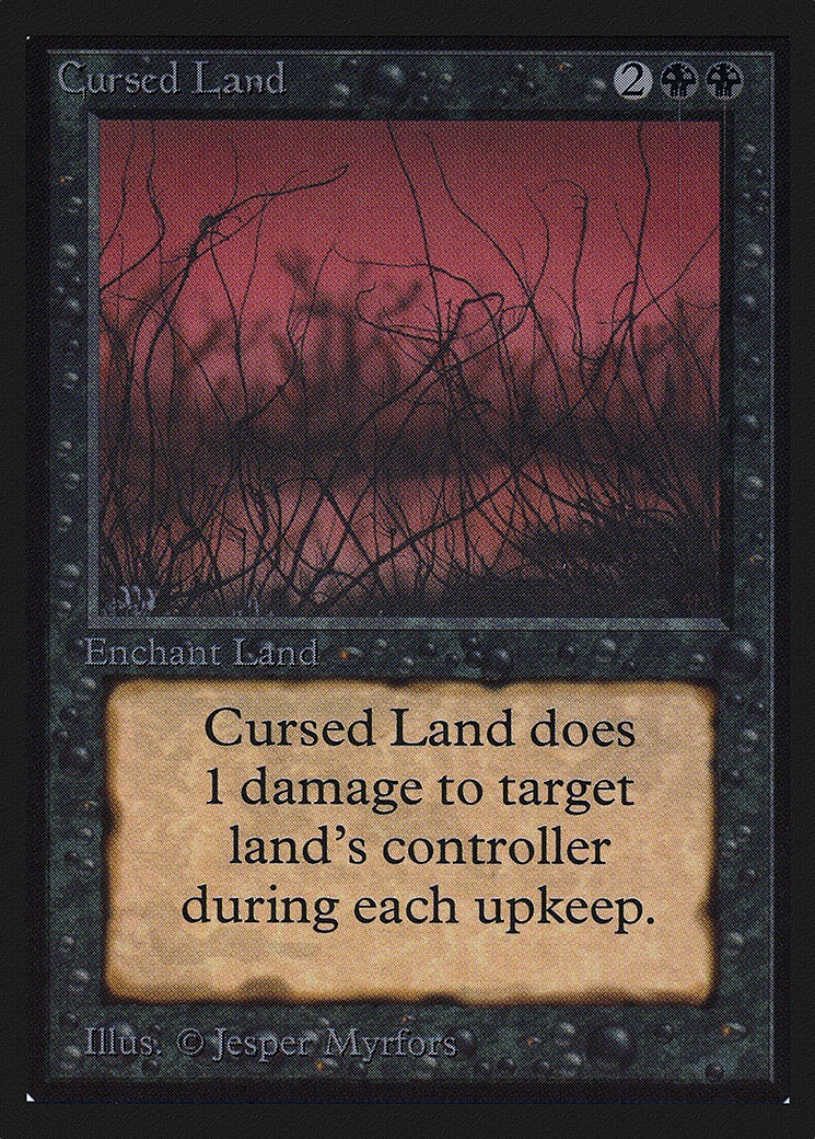 Cursed Land (CE) (CED-) - Collectors' Edition