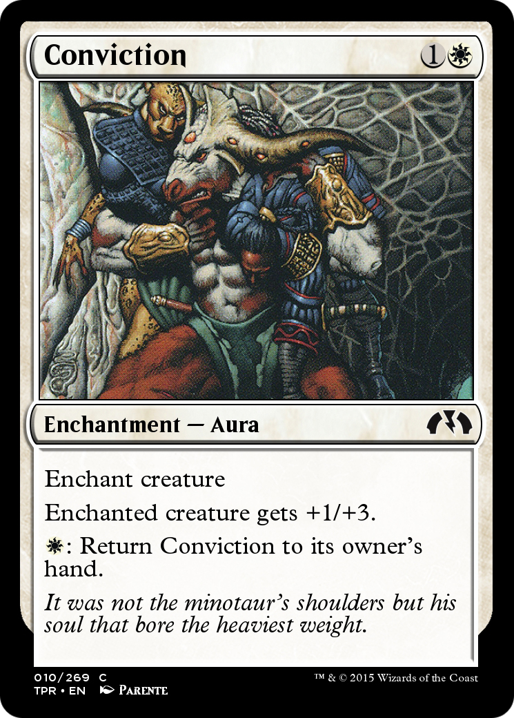 Conviction (TPR-010) - Tempest Remastered Foil