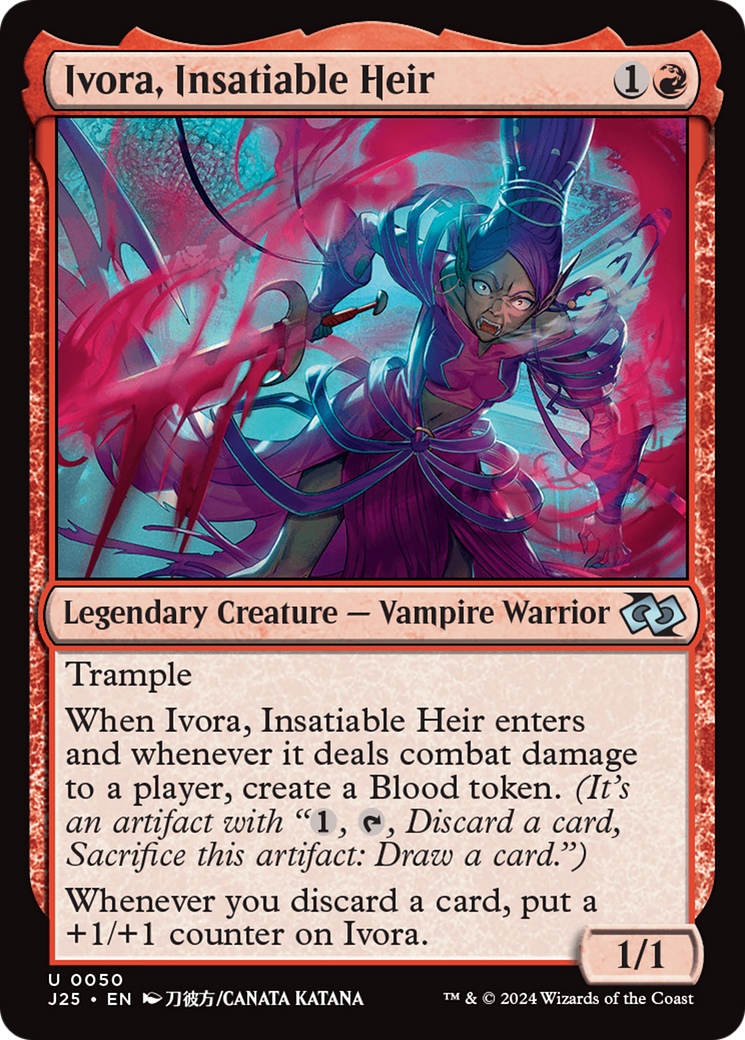 Ivora, Insatiable Heir (Anime) (J25-050) - Foundations Jumpstart