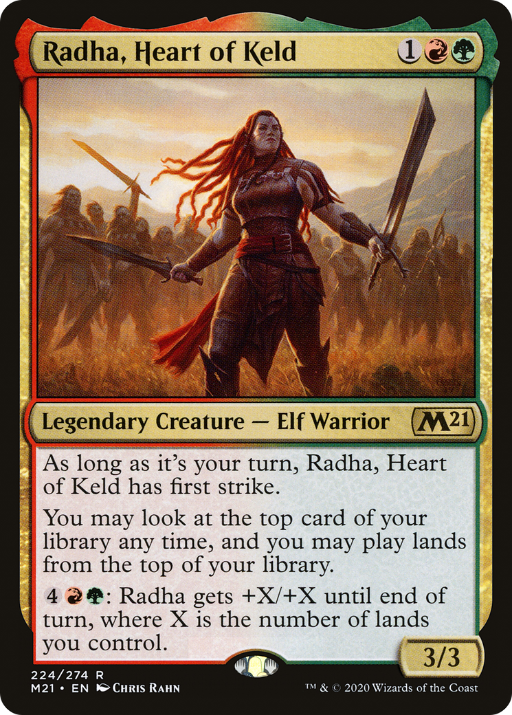 Radha, Heart of Keld (M21-224) - Core Set 2021