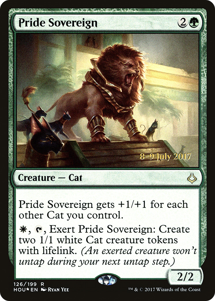 Pride Sovereign (PRE-126) - Hour of Devastation Promos Foil