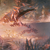 Needleverge Pathway // Needleverge Pathway (AZNR-027) - Zendikar Rising Art Series (Borderless) Foil
