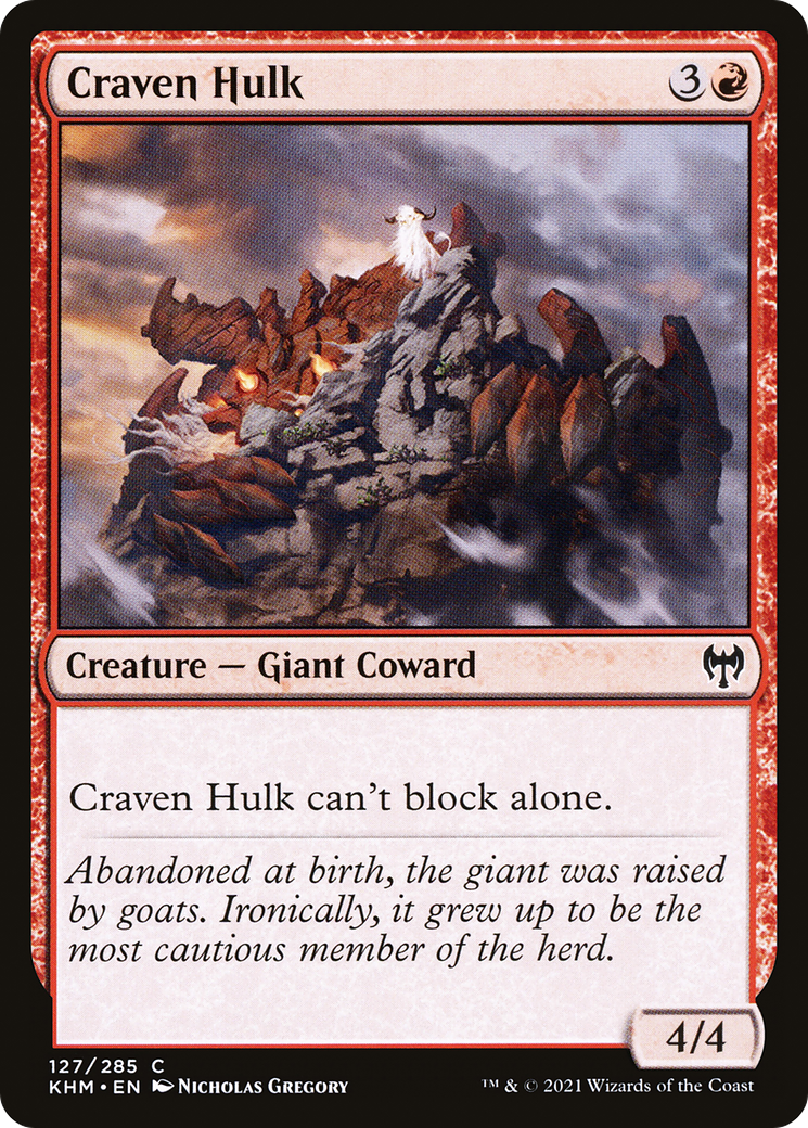 Craven Hulk (KHM-127) - Kaldheim