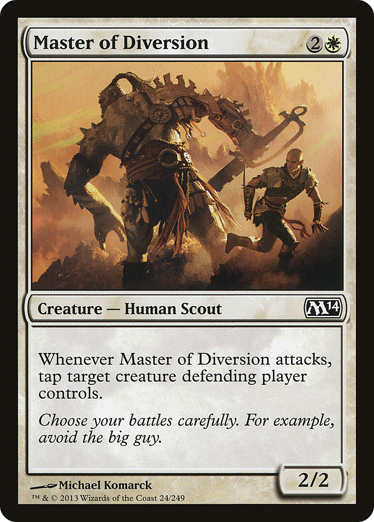 Master of Diversion (M14-024) - Magic 2014 Foil