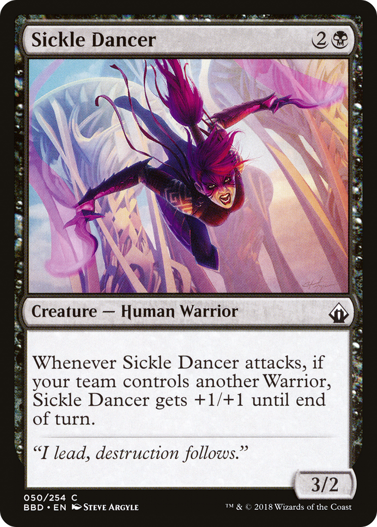 Sickle Dancer (BBD-050) - Battlebond Foil