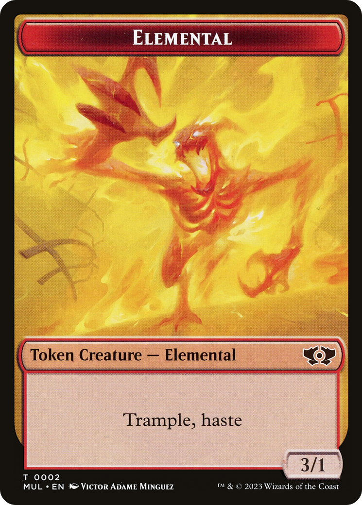 Elemental (TMUL-002) - Multiverse Legends Tokens