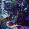 Mirage Mockery // Mirage Mockery (AONE-017) - Phyrexia: All Will Be One Art Series (Borderless)