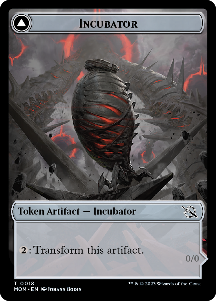 Incubator // Phyrexian (TMOM-018) - March of the Machine Tokens